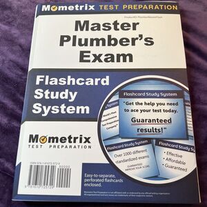 Master Plumber's Exam Flashcard Study System : Plumber's Test Practice Questions